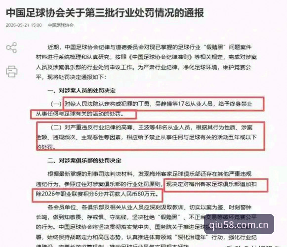 3大冲击与5年禁令：足协第三批禁足名单深度解析